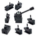 DURAFORCE 8Piece Set OXA 250-000 Wedge Type Tool Post Set Mini Lathe up to 8"