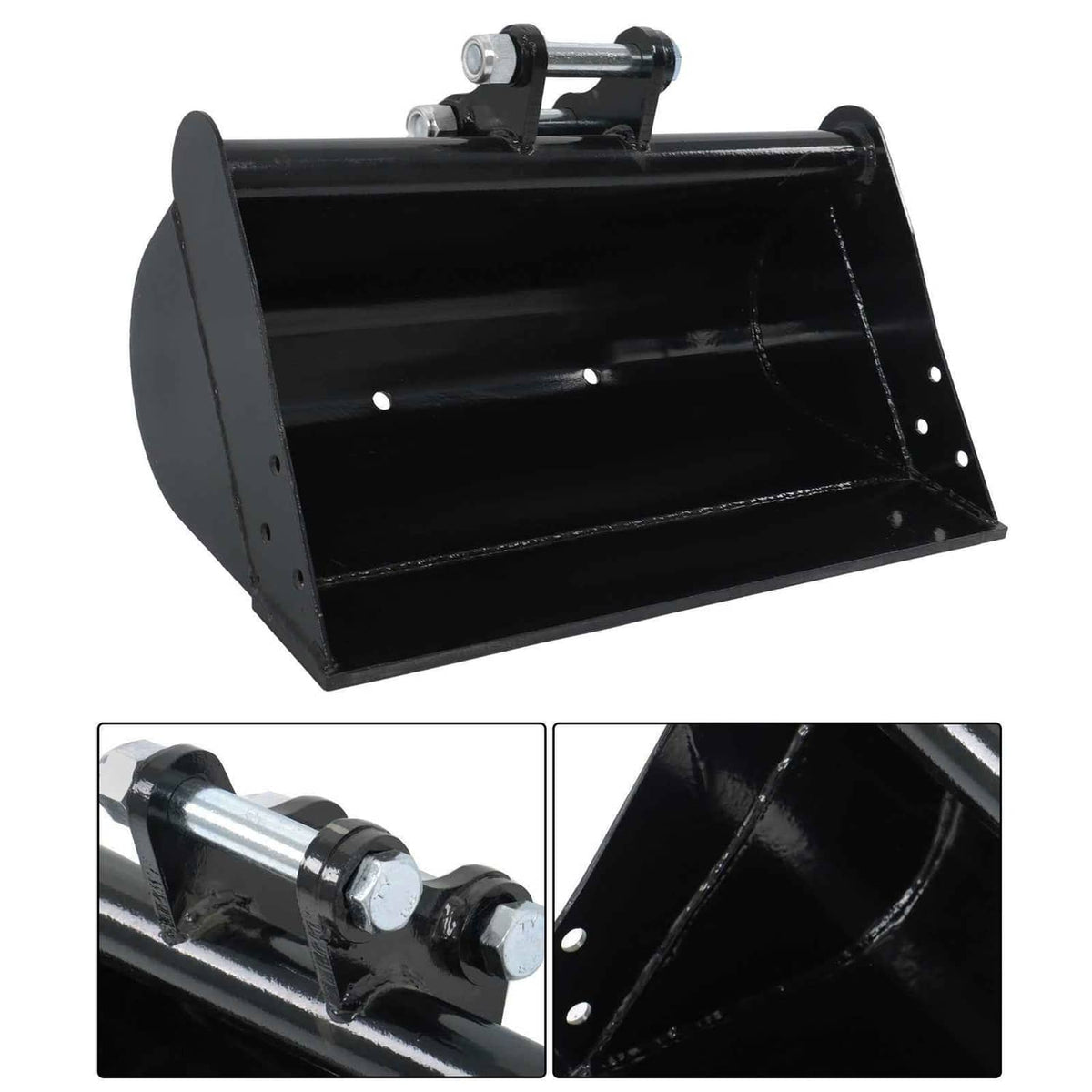 Plain Bucket Attachment 600mm for Mini Excavator Digger Bucket ...
