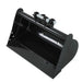 DURAFORCE Plain Bucket Attachment 600mm for Mini Excavator Digger Bucket Replacement