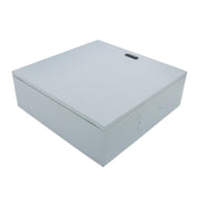 DURAFORCE Outdoor Steel Enclosure, 24 × 24 × 8'' NEMA 4X Electrical Box, Waterproof IP56