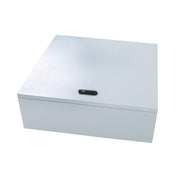 DURAFORCE Outdoor Steel Enclosure, 24 × 24 × 8'' NEMA 4X Electrical Box, Waterproof IP56