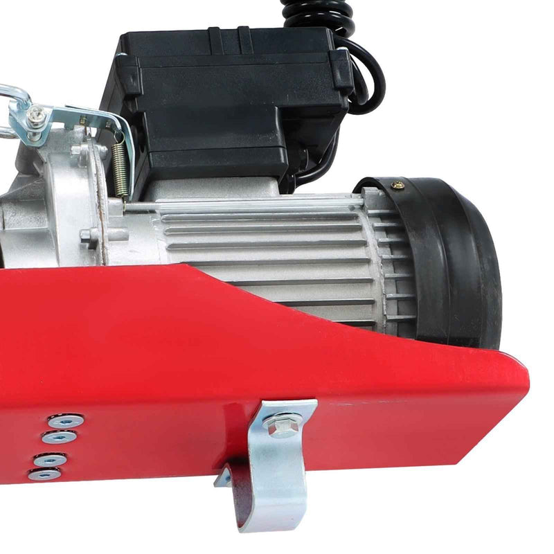 DURAFORCE 110V Mini Electric Hoist PA600 1320lbs & Wireless Remote Control Height 20-40ft
