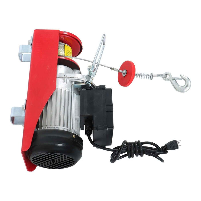 DURAFORCE 110V Mini Electric Hoist PA600 1320lbs & Wireless Remote Control Height 20-40ft