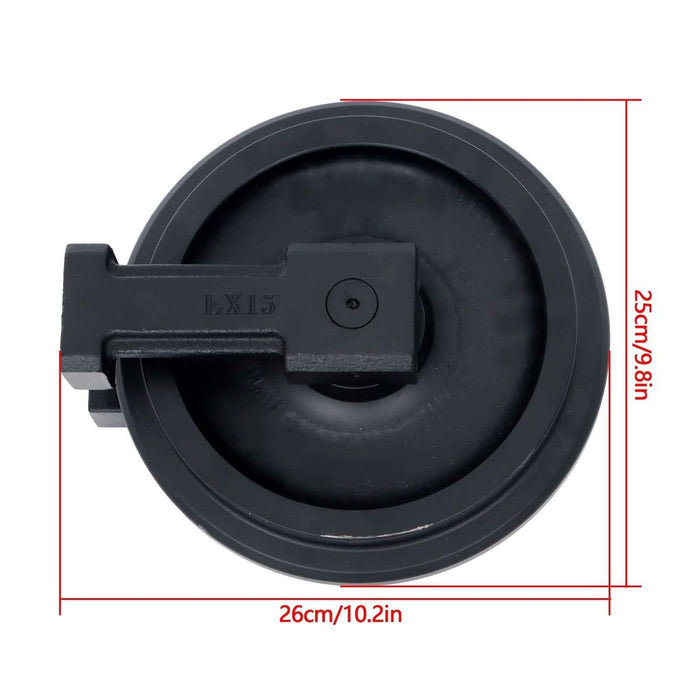 DURAFORCE Idler Pulley For Hitachi Mini Excavator EX17U ZX17U For John Deere 17G 9312918