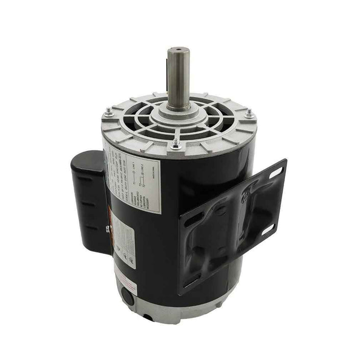 DURAFORCE 3450 RPM Electric Motor, 230V Single Phase Motor, Air Compressor Motor 5 HP
