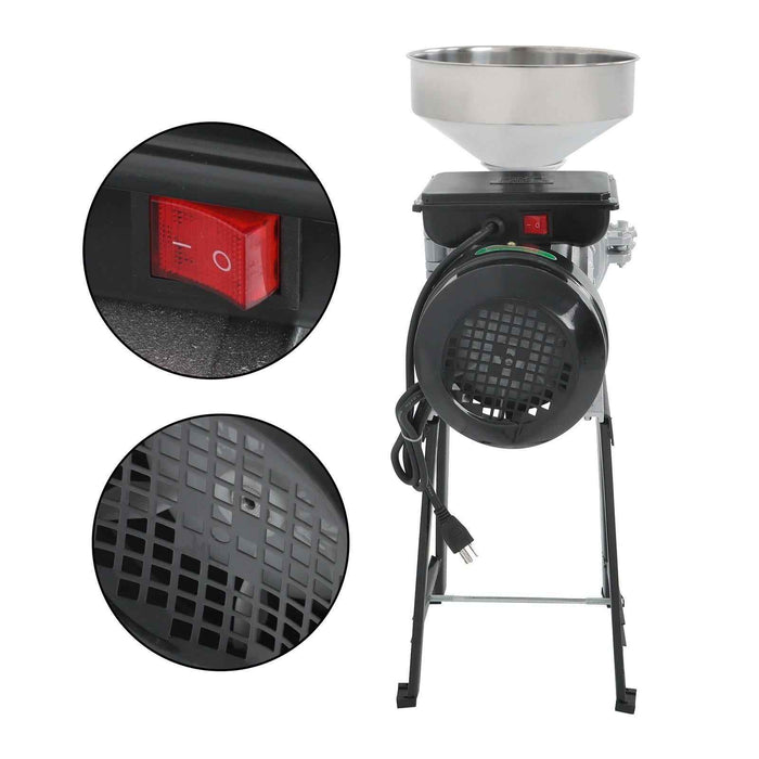 DURAFORCE Wet&Dry Electric Grinder Grain Mill 3000W Coffee Grinder Feed/Flour Cereals Corn
