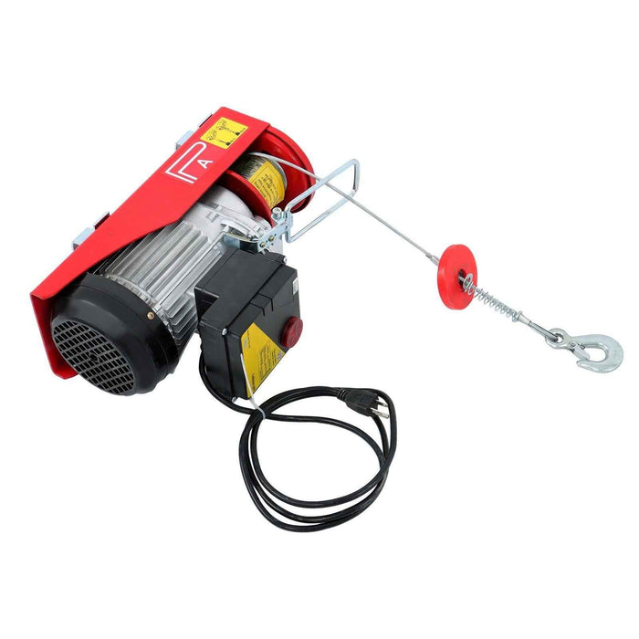 DURAFORCE 880lb Electric Hoist with 328ft Remote Control, 40ft/20ft Lifting Height 110 V