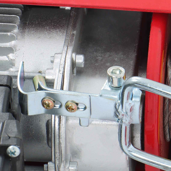 DURAFORCE Electric Hoist 440lbs with Wireless Remote Control,14ft Wired Remote Control