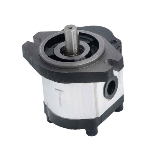 DURAFORCE 1-4 GPM Hydraulic Gear Pump Straight 3/4" Keyed Shaft, CCW SAE A-2 Bolts