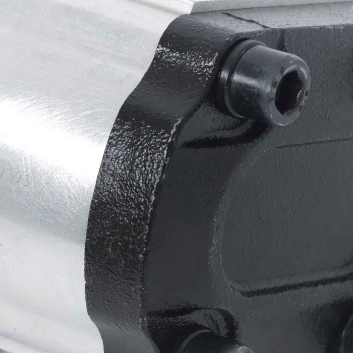 DURAFORCE 1-4 GPM Hydraulic Gear Pump Straight 3/4" Keyed Shaft, CCW SAE A-2 Bolts