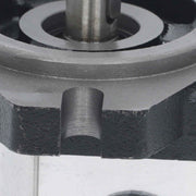 DURAFORCE 1-4 GPM Hydraulic Gear Pump Straight 3/4" Keyed Shaft, CCW SAE A-2 Bolts