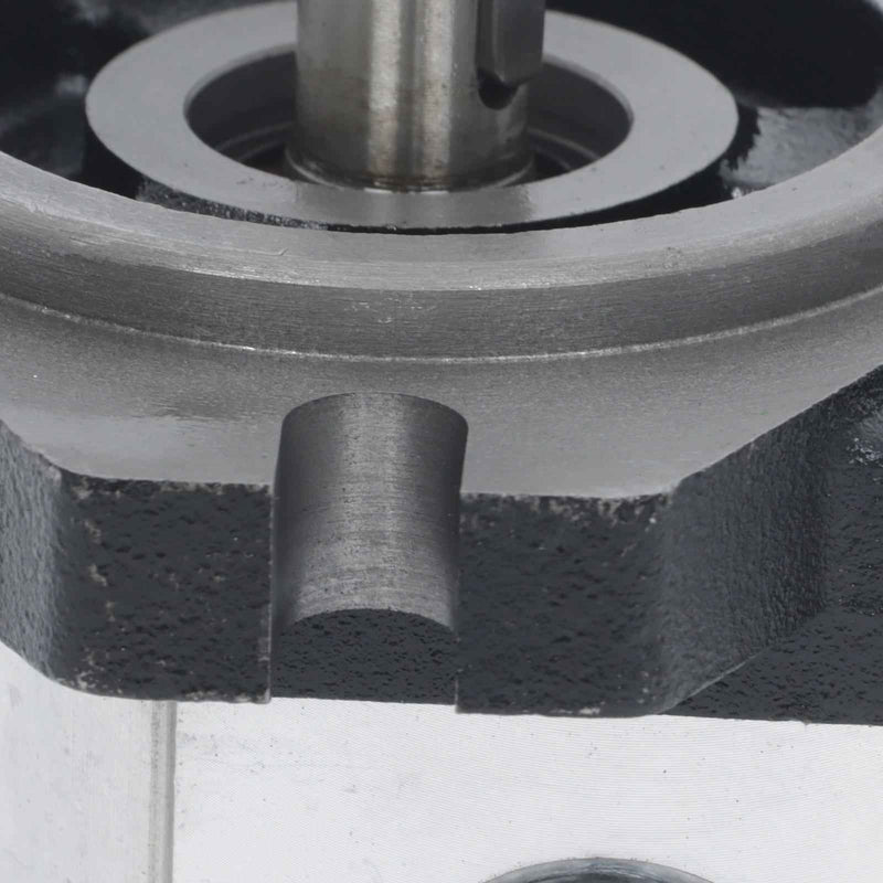 DURAFORCE 1-4 GPM Hydraulic Gear Pump Straight 3/4" Keyed Shaft, CCW SAE A-2 Bolts