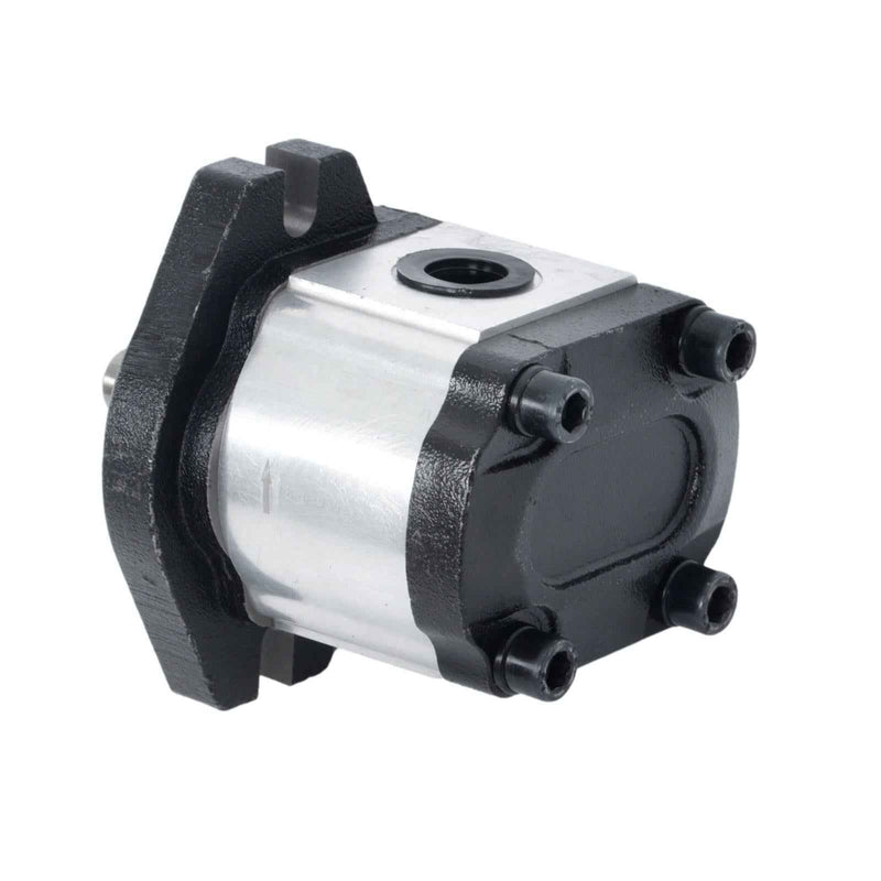 DURAFORCE 1-4 GPM Hydraulic Gear Pump Straight 3/4" Keyed Shaft, CCW SAE A-2 Bolts