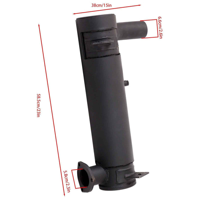 DURAFORCE Muffler 6687886 for Bobcat T300 T250 T320 S220 S250 S300 S330 Skid Steer Loaders