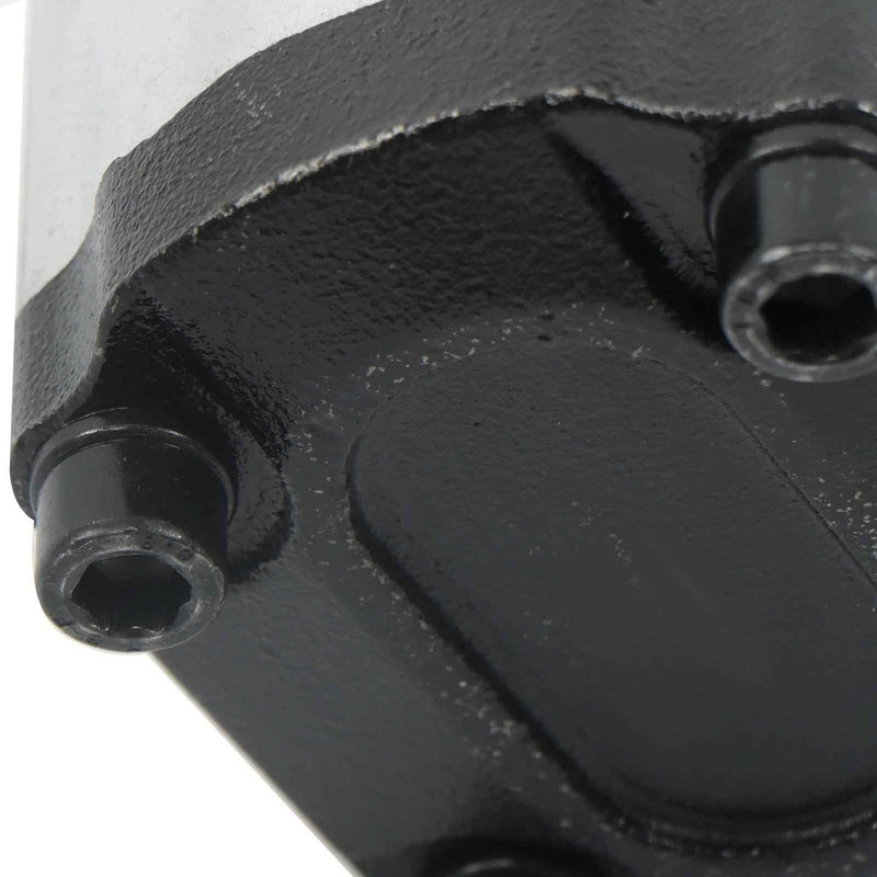 DURAFORCE 4-18 GPM Hydraulic Gear Pump Straight 9 Tooth Spline Shaft, CW SAE A-2 Bolts