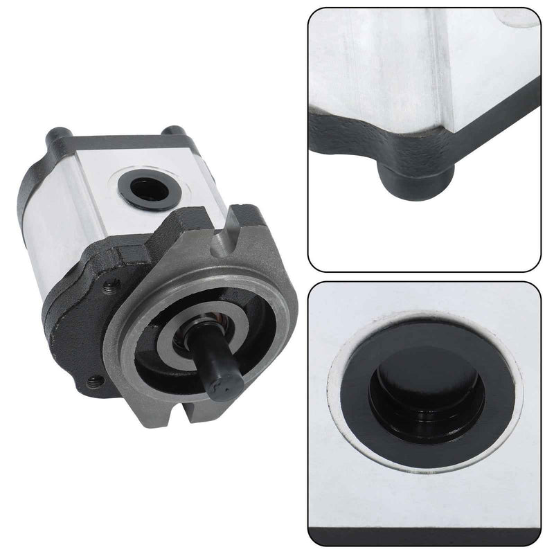 DURAFORCE 2-9 GPM Hydraulic Gear Pump Straight 9 Tooth Spline Shaft, CCW SAE A-2 Bolts