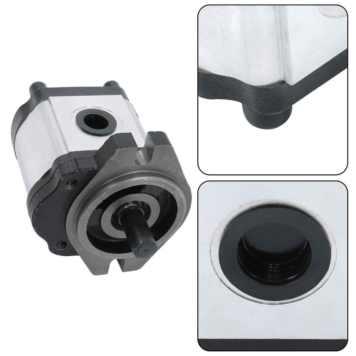 DURAFORCE 2-9 GPM Hydraulic Gear Pump Straight 9 Tooth Spline Shaft, CCW SAE A-2 Bolts