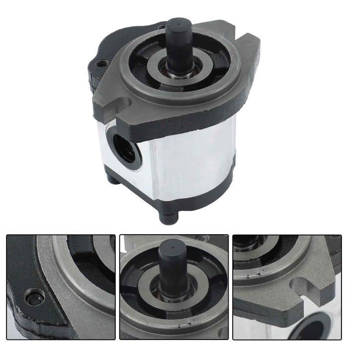 DURAFORCE 2-9 GPM Hydraulic Gear Pump Straight 9 Tooth Spline Shaft, CCW SAE A-2 Bolts