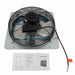 DURAFORCE 20" Wall Mounted Shutter Exhaust Fan High Speed Garage Shop Attic Without Plug