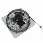 DURAFORCE 20" Wall Mounted Shutter Exhaust Fan High Speed Garage Shop Attic Without Plug