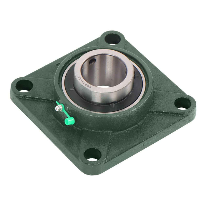 DURAFORCE New 6 Pack UCF211-32 4 Bolt Solid Base Pillow Block Flange Bearing 2" Bore