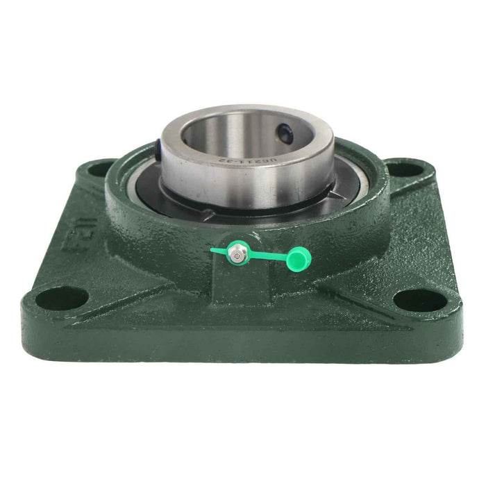 DURAFORCE New 6 Pack UCF211-32 4 Bolt Solid Base Pillow Block Flange Bearing 2" Bore