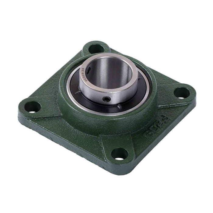 DURAFORCE New 10Pcs 1-3/4" Bore 4 Bolt Solid Base UCF209-28 Pillow Block Flange Bearing