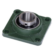 DURAFORCE New 10Pcs 1-3/4" Bore 4 Bolt Solid Base UCF209-28 Pillow Block Flange Bearing