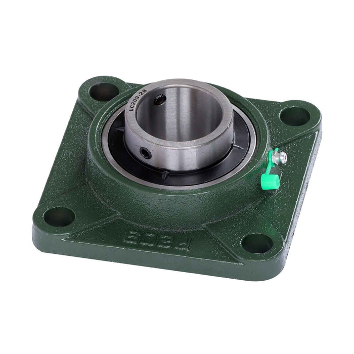 DURAFORCE New 10Pcs 1-3/4" Bore 4 Bolt Solid Base UCF209-28 Pillow Block Flange Bearing