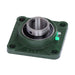 DURAFORCE New 10Pcs 1-3/4" Bore 4 Bolt Solid Base UCF209-28 Pillow Block Flange Bearing