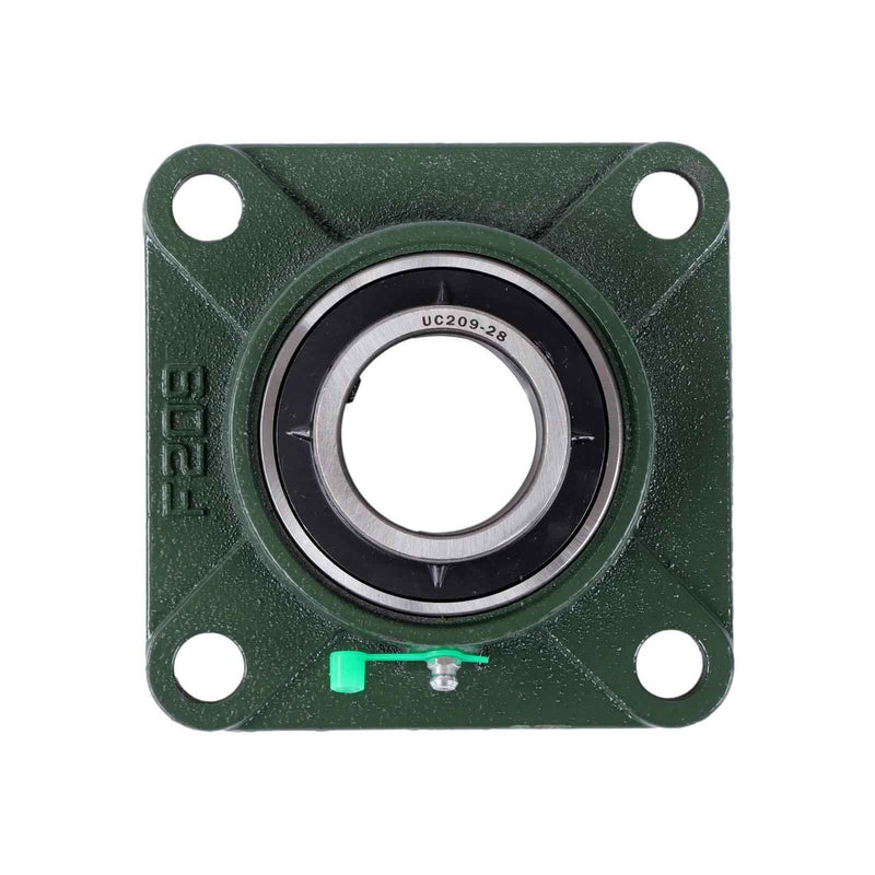 DURAFORCE New 10Pcs 1-3/4" Bore 4 Bolt Solid Base UCF209-28 Pillow Block Flange Bearing