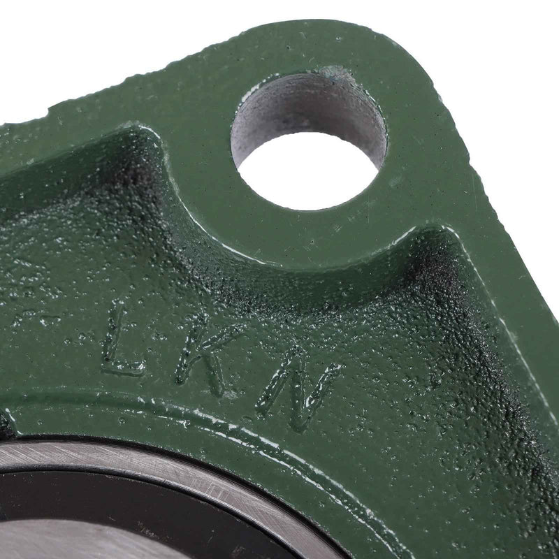 DURAFORCE New 10Pcs 1-3/4" Bore 4 Bolt Solid Base UCF209-28 Pillow Block Flange Bearing
