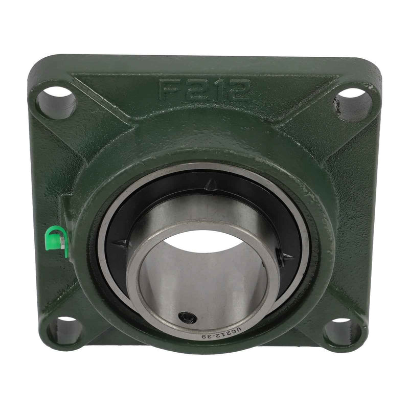 DURAFORCE New 6Pcs 2-7/16" Bore 4 Bolt Solid Base UCF212-39 Pillow Block Flange Bearing