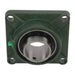 DURAFORCE New 6Pcs 2-7/16" Bore 4 Bolt Solid Base UCF212-39 Pillow Block Flange Bearing