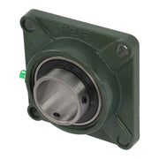DURAFORCE New 6Pcs 2-7/16" Bore 4 Bolt Solid Base UCF212-39 Pillow Block Flange Bearing