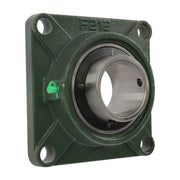 DURAFORCE New 6Pcs 2-7/16" Bore 4 Bolt Solid Base UCF212-39 Pillow Block Flange Bearing
