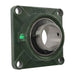 DURAFORCE New 6Pcs 2-7/16" Bore 4 Bolt Solid Base UCF212-39 Pillow Block Flange Bearing