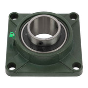 DURAFORCE New 6Pcs 2-7/16" Bore 4 Bolt Solid Base UCF212-39 Pillow Block Flange Bearing