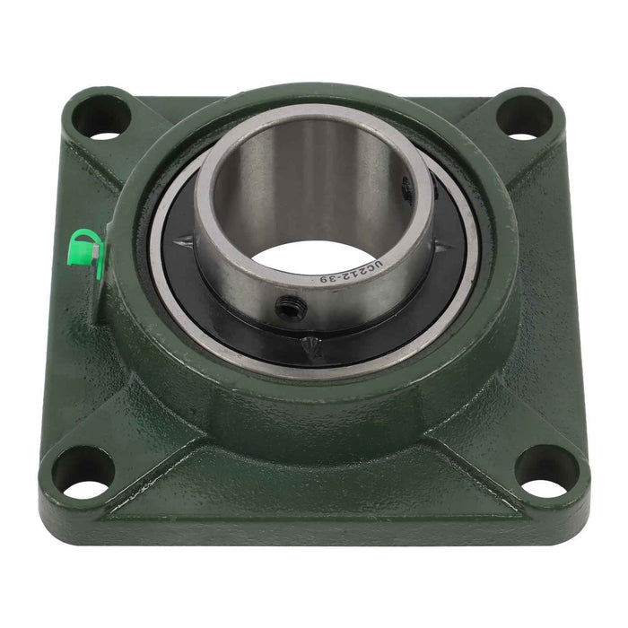 DURAFORCE New 6Pcs 2-7/16" Bore 4 Bolt Solid Base UCF212-39 Pillow Block Flange Bearing