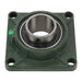 DURAFORCE New 6Pcs 2-7/16" Bore 4 Bolt Solid Base UCF212-39 Pillow Block Flange Bearing