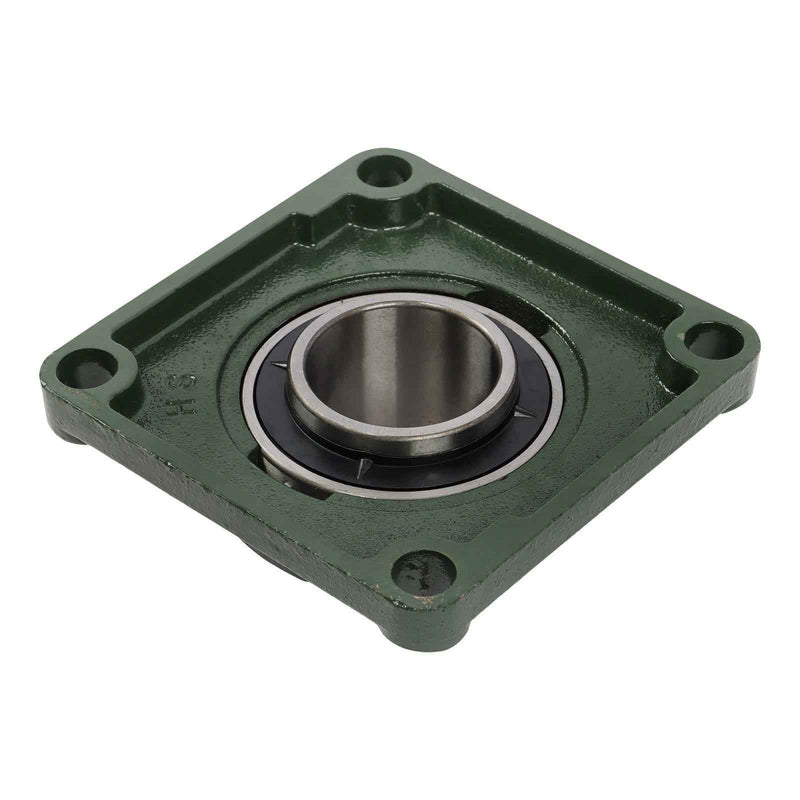 DURAFORCE New 6Pcs 2-7/16" Bore 4 Bolt Solid Base UCF212-39 Pillow Block Flange Bearing