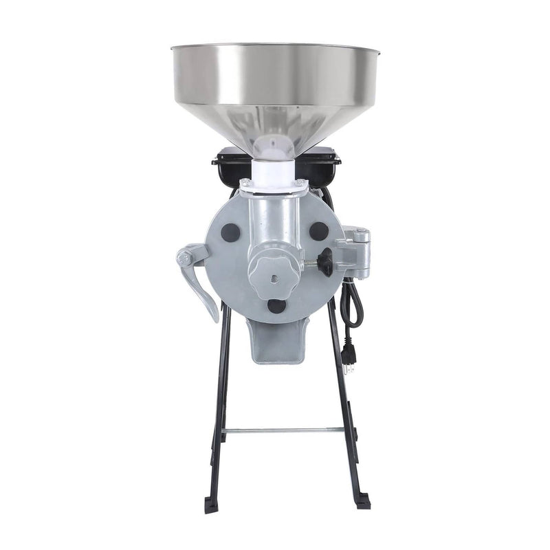 DURAFORCE Wet & Dry Corn Wheat Flour Cereal Electric Grinder Grain Mill 1500W 110V