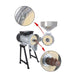 DURAFORCE Wet & Dry Corn Wheat Flour Cereal Electric Grinder Grain Mill 1500W 110V