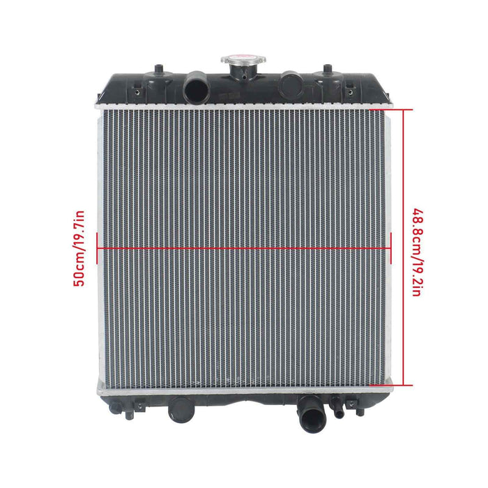 DURAFORCE Radiator M9000HD 3A751-17100 For Kubota M6800HDC M6800S M8200 M9000 Tractor