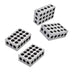DURAFORCE 2 Matched Pair 2-4-6 Blocks 23 Holes 0.0002" Machinist 246 Jig New