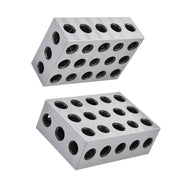 DURAFORCE 2 Matched Pair 2-4-6 Blocks 23 Holes 0.0002" Machinist 246 Jig New