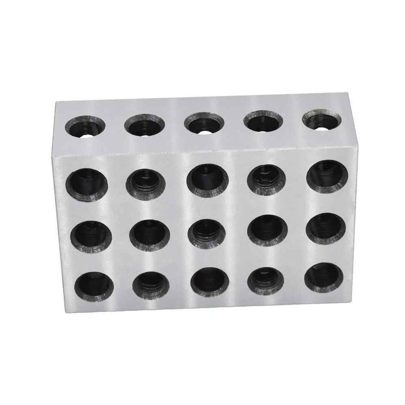 DURAFORCE 2 Matched Pair 2-4-6 Blocks 23 Holes 0.0002" Machinist 246 Jig New