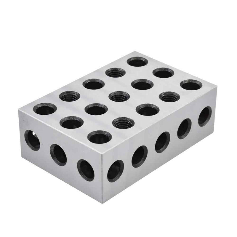 DURAFORCE 2 Matched Pair 2-4-6 Blocks 23 Holes 0.0002" Machinist 246 Jig New