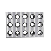 DURAFORCE 2 Matched Pair 2-4-6 Blocks 23 Holes 0.0002" Machinist 246 Jig New