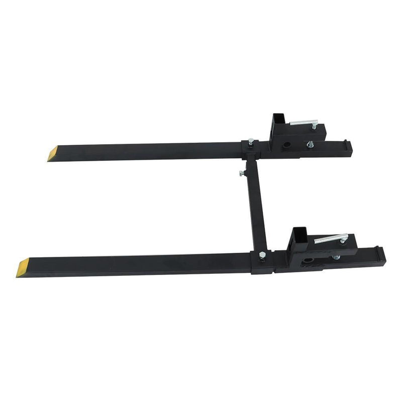 DURAFORCE 60 In Clamp On Pallet Forks 2000 Lbs Loader Bucket Skidsteer Tractor Forks